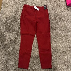 New York & Company red high waisted ankle pants. Medium. New.
